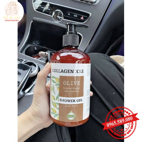 Sữa tắm truyền trắng Collagen X12 dùng cho cả mặt | sữa tắm collagen | BigBuy360 - bigbuy360.vn