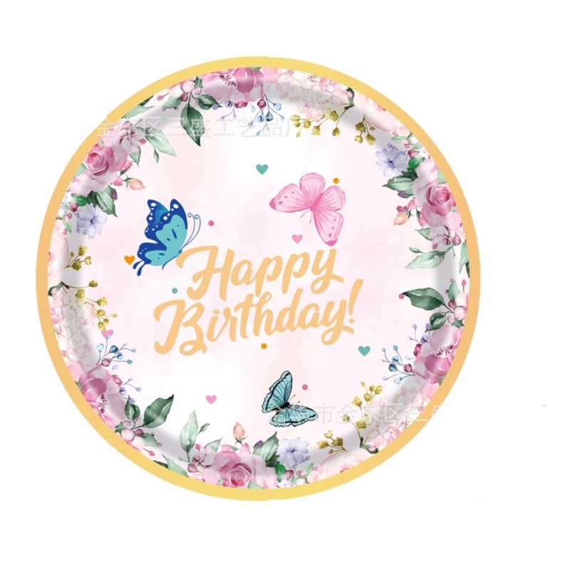 SET LY GIẤY - DĨA GIẤY SINH NHẬT