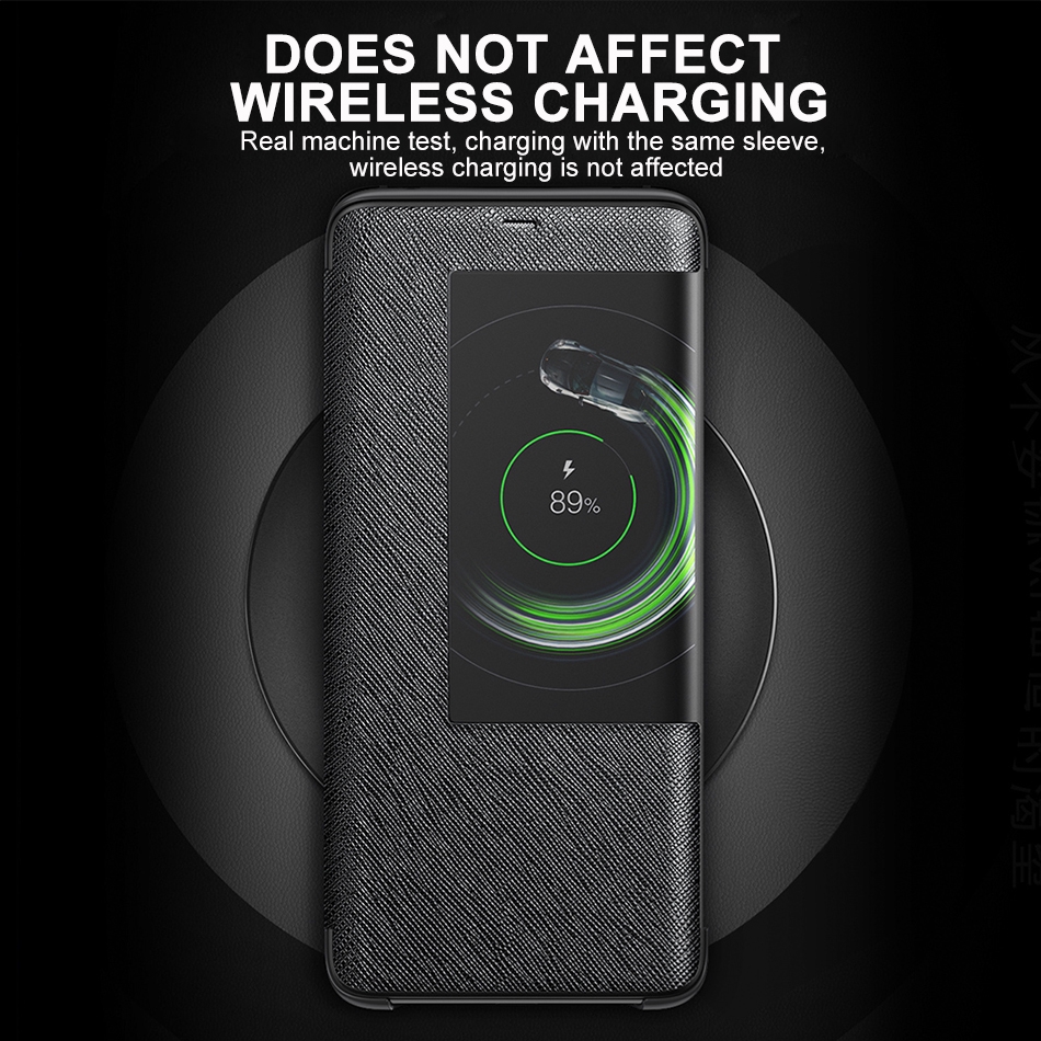 Ốp Điện Thoại Da PU Nắp Lật Cảm Ứng Thông Minh Cho Huawei Mate 20 30 40 Pro 20X 10 Pro