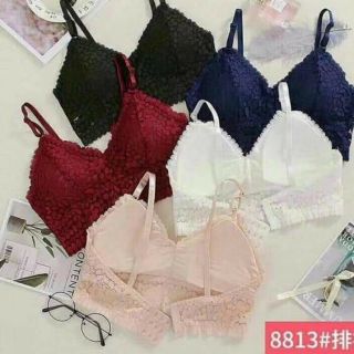 Áo BrA ren hoa nhí mã 8813 ,Áo lót ren thái mềm đẹp