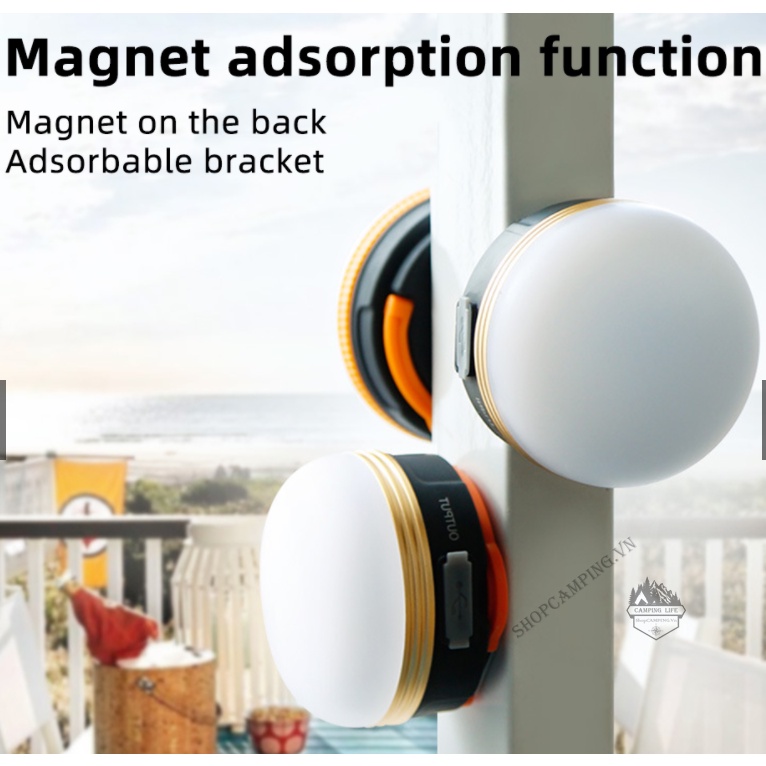 Đèn led treo lều pin sạc, đèn treo lều pin aaa nhỏ gọn cắm trại, dã ngoại - Camping VietNam