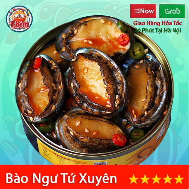 Bào Ngư Sốt Cay -  Hải Sản Đóng Hộp Trung Hoa