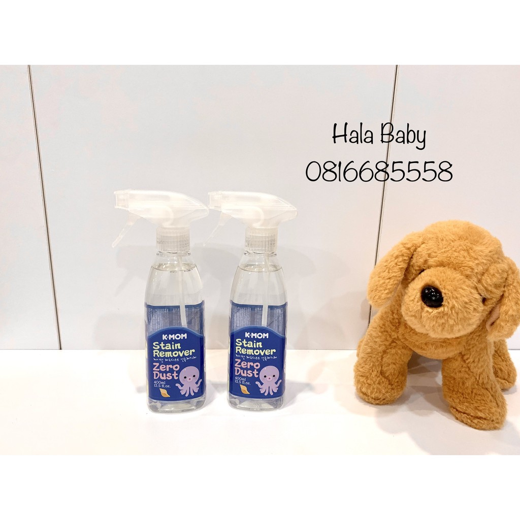 NƯỚC XỊT TẨY VẾT BẨN QUẦN ÁO ZERO DUST K - MOM HÀN QUỐC