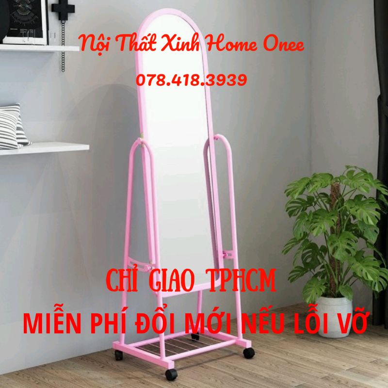 Gương Soi Toàn Thân Cao Cấp - Mẫu Mã Bao Đẹp - Gương Soi Di Động - Gương Đứng