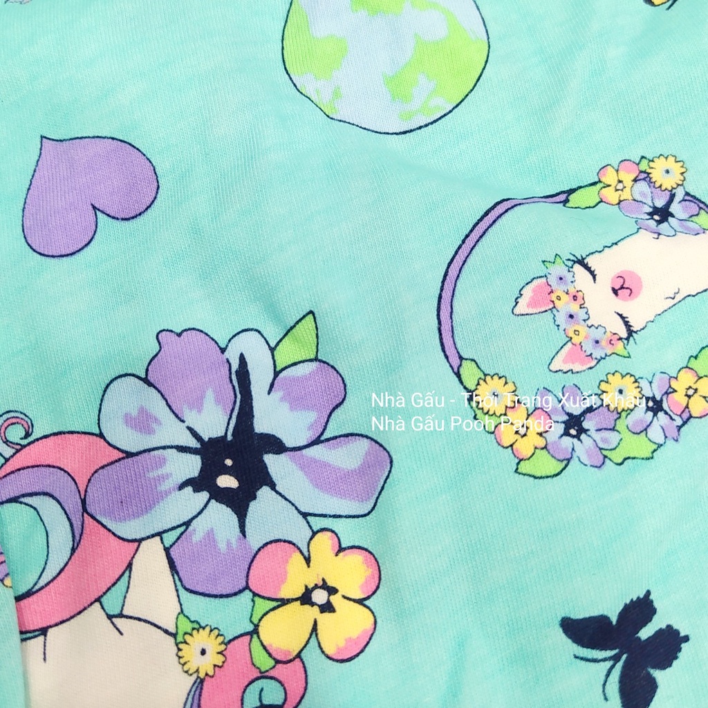 Đầm pony xanh size đại cho be gái BG2233