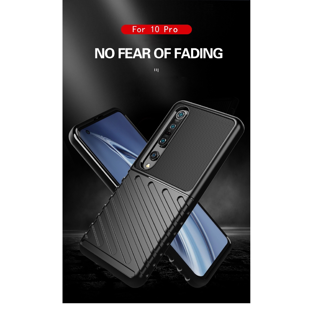 Ốp điện thoại mỏng bảo vệ chống sốc thiết kế sang trọng cho XIAOMI MI 10 PRO