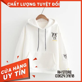 (Giá Sập Sàn) Áo Khoác Nỉ Hoodie Hevi Thời Trang Nữ Hình Cún Cute chuẩn bởi AH STORE