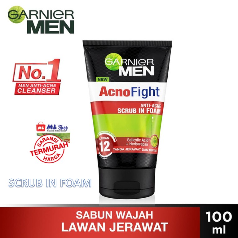 (hàng Mới Về) Kem Trị Mụn Garnier 100ml Dành Cho Nam