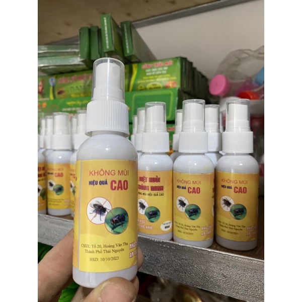 Diệt ruồi thông minh dạng chai xịt 60ml an toàn hiệu quả cao
