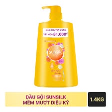 Dầu Gội SunSilk Mềm Mượt Diệu Kỳ 1.4Kg ( Gia Moi )