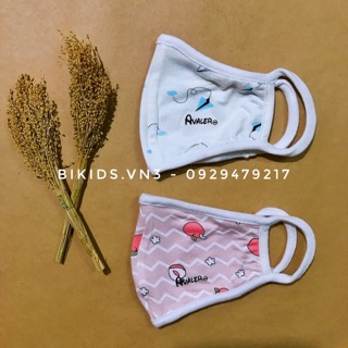 Khẩu trang sợi tre Avaler (set 2 cái)
