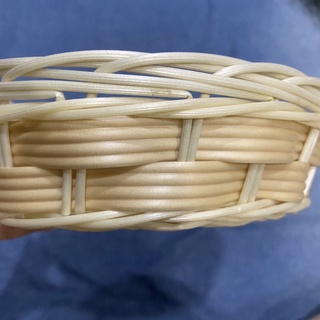 Rổ mây tròn trắng đa năng