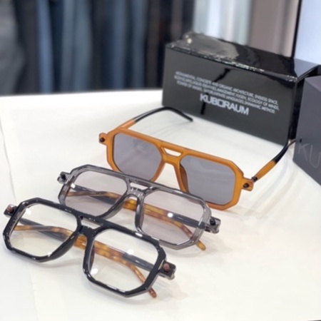 Gọng kính cận thời trang nam nữ Kuboraum Chống Uv,Kính mắt thời trang Germany Fullbox Bảo Hành 3 tháng