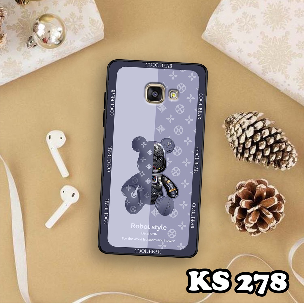 Ốp lưng Samsung A7 2017 - Samsung A5 2017 - Samsung A3 2017 - Ốp in hình Gấu B.Ŗİ.ÇK - Lưng nhám viền TPU cao cấp