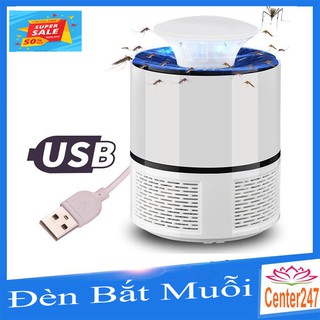 HOT Đèn Bắt Muỗi💖 Máy Bắt Muỗi Thông Minh Thế Hệ Mới Hình Trụ Đầu Cắm USB -center247