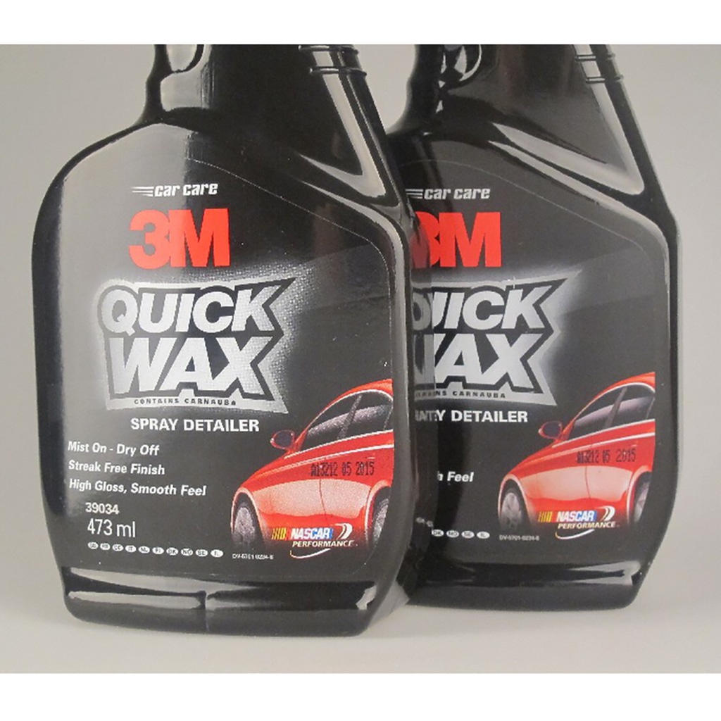 Chai Xịt Tăng Độ Bóng Bề Mặt Sơn Ô Tô Xe Máy 3M 39034 Quick Wash 473ml Làm mới Bề Mặt Xe - Nhập Khẩu 3M USA