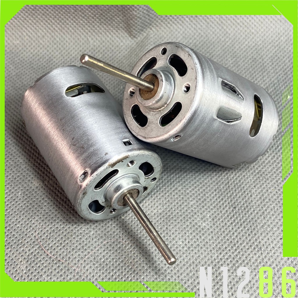 MOTOR 545 TRỤC DÀI 29 mm. 6 - 14.4V TUA MẠNH.