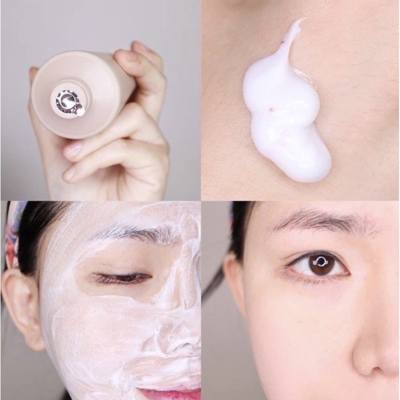 Sữa rửa mặt Innisfee trà xanh, táo xanh, olive, tro núi lửa, bija