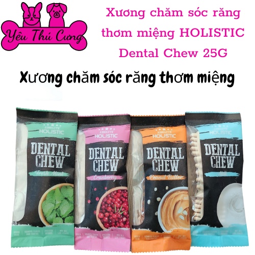 Xương gặm sạch răng cho chó DENTAL CHEW -YÊU THÚ CƯNG