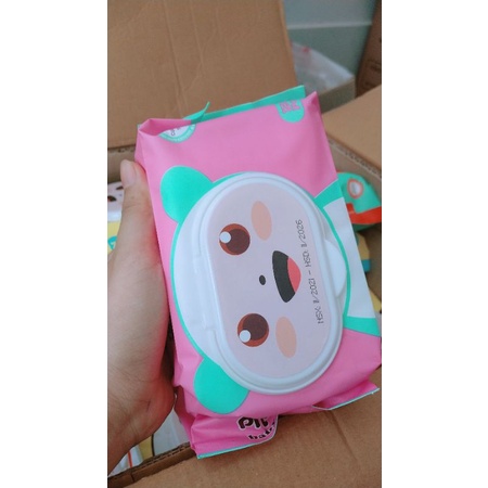 Combo 5 gói KHĂN ƯỚT PHÚ ĐẠT KHÔNG MÙI KHÁNG KHUẨN 120M/ gói
