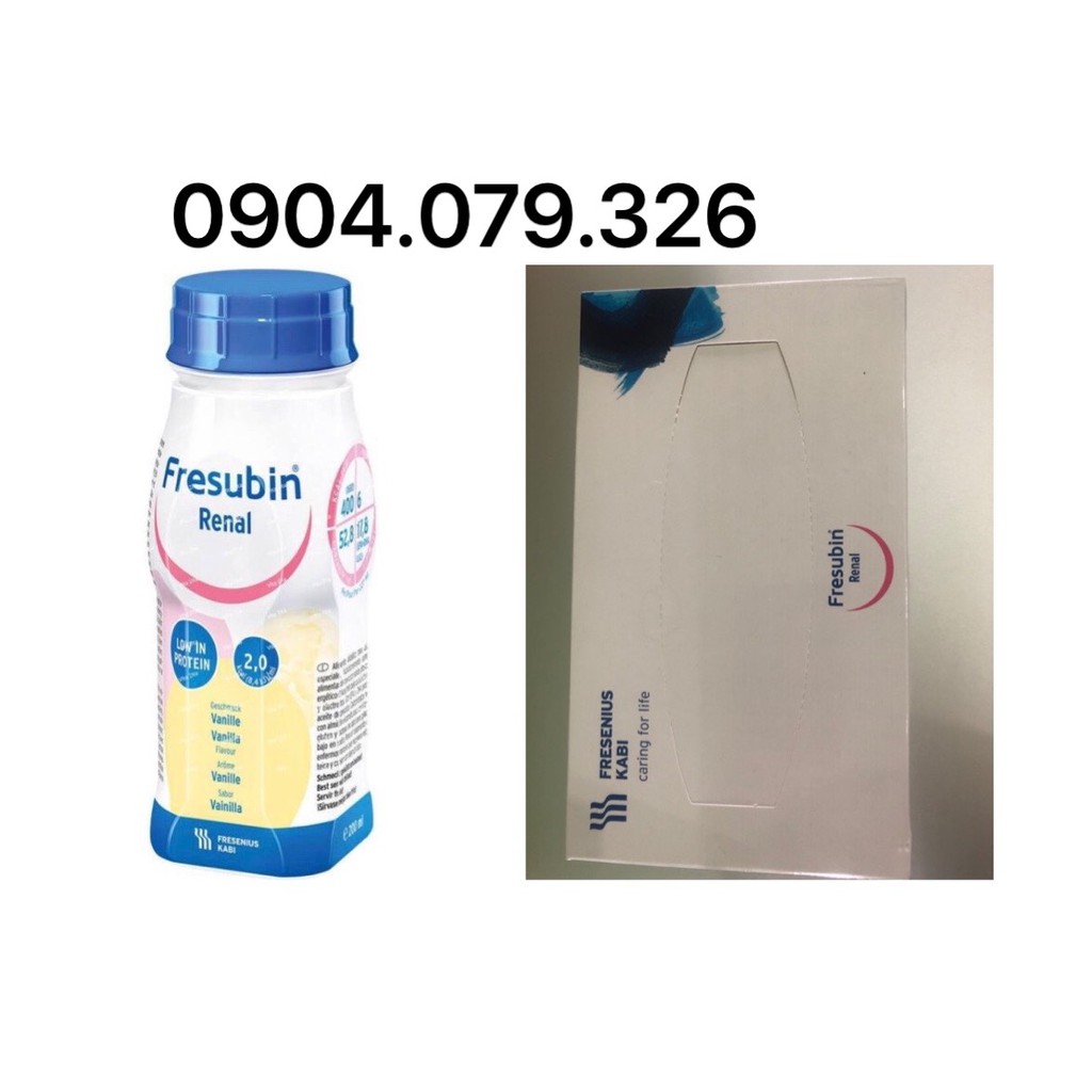 4 chai Sữa Fresubin Renal Vanilla 200ml