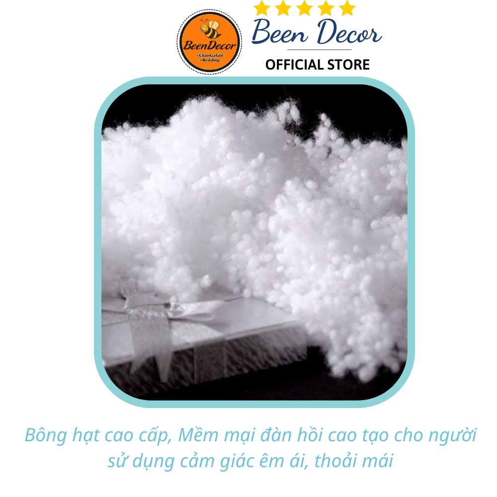 Ruột Gối Ôm Bông Hạt Không Lo Bị Xẹp, Gối bông gòn trắng tiện lợi được ưa chuộng - BeenDecor