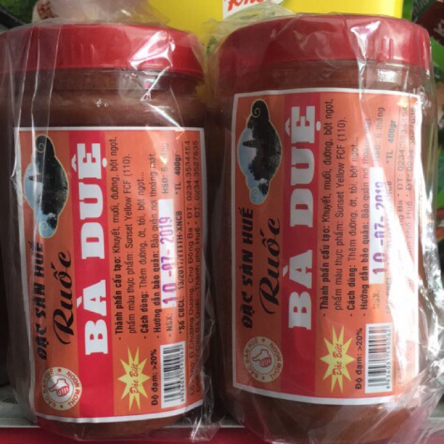 Combo 5 lọ mắm ruốc bà duệ loại 1
