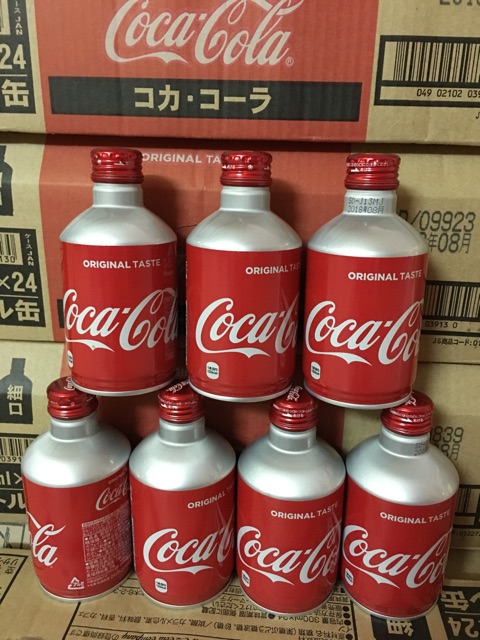 [COMBO 5 CHAI] NƯỚC GIẢI KHÁT CÓ GAS COCA COLA NẮP VẶN 300ML - DATE 3.2023