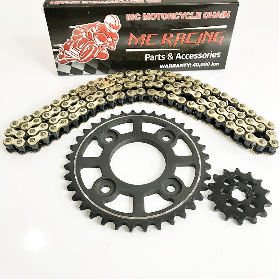 Bộ Nhông Sên Đĩa MC Racing Đủ Size Đủ Xe - Tặng Bình Xịt Sên