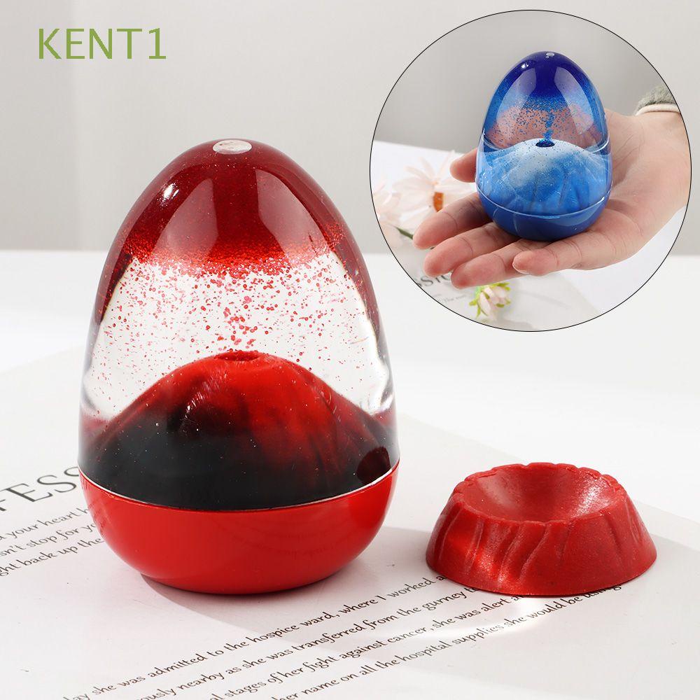 KENT  Volcanic egg liquid Hourglass multicolor decompression toy fun Gift Home Decoration Decompression Toy Anti-anxiety toy