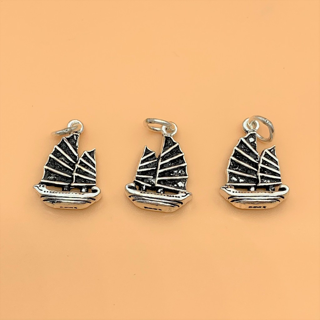 Charm bạc thái móc treo thuyền buồm - Charm Bạc 925 - Mã CA285