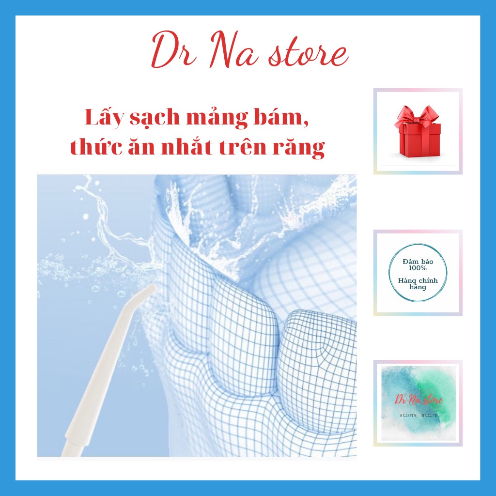 Máy tăm nước, tăm nước nha khoa vệ sinh răng miệng INTENSIVE cao cấp 200ml
