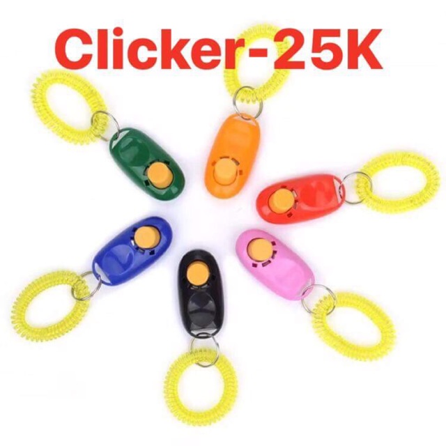 Clicker nút bấm cho vẹt/ chó