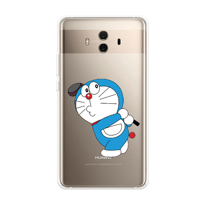 Ốp Lưng Huawei Mate 9 10 Mate9 Pro Mate10 Lite TPU mềm Case Doraemon Two