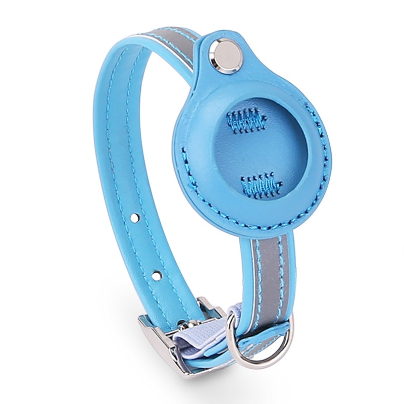 【CH* Vòng Cổ Tương Thích Với Giá Đỡ Airtag Bảo Vệ Cho Thiết Bị GPS Cho Hầu Hết Các Loại Chó Mèo Nhỏ Cổ PU