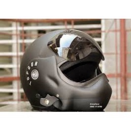 Mũ bảo hiểm avex topgun black lật cằm fullface Thái Lan