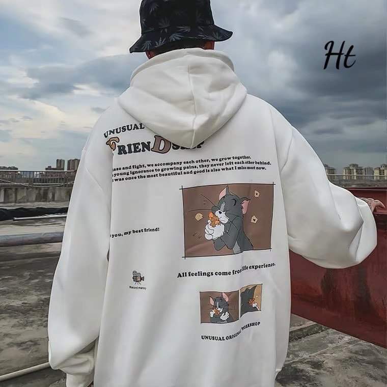 Áo hoodie 3d Mèo HTH1120