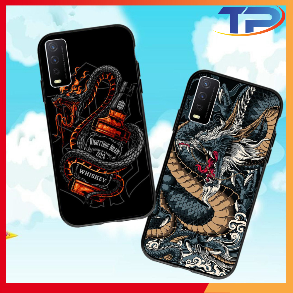 Ốp lưng Vivo Y51 2020/ Y50 / Y30 / Y20 / Y19 / Y17 / Y12S / V20 / V20 SE Hình Rồng Thiên 04