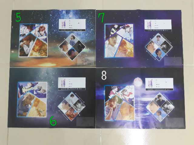 [Sẵn] Bao tập BT21 & BTS