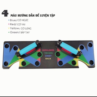 Bộ Dụng cụ hít đất chống đẩy 12 IN 1