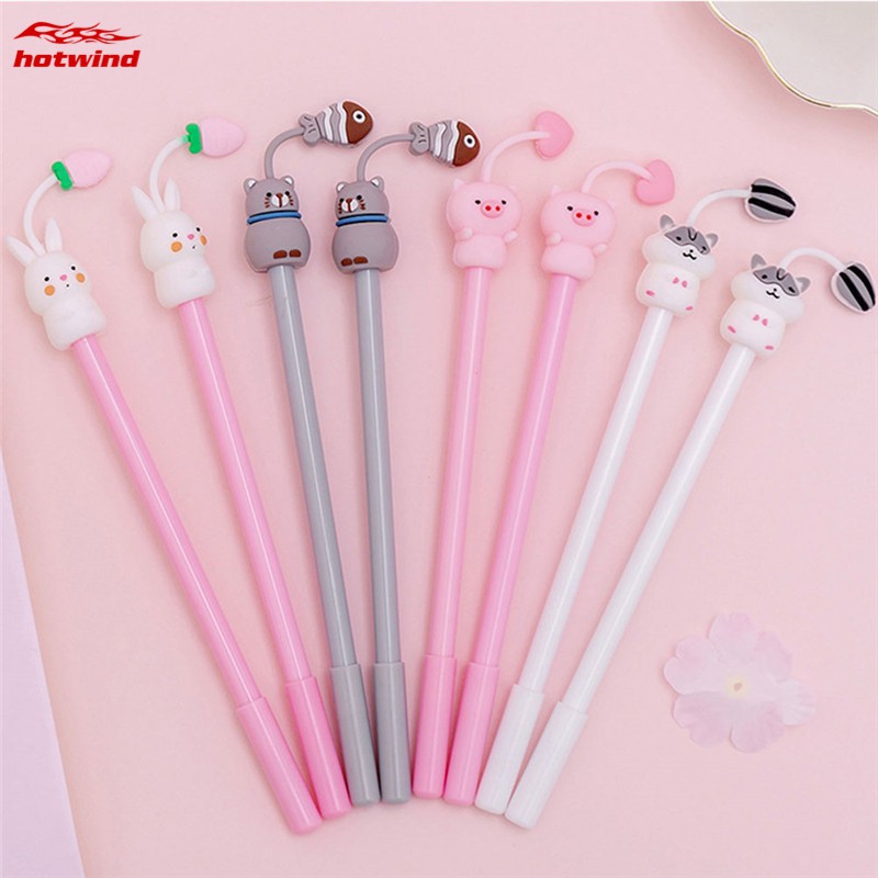 Bút Mực Gel Cỡ Ngòi 0.5mm Kiểu Dáng Xinh Xắn Dễ Thương