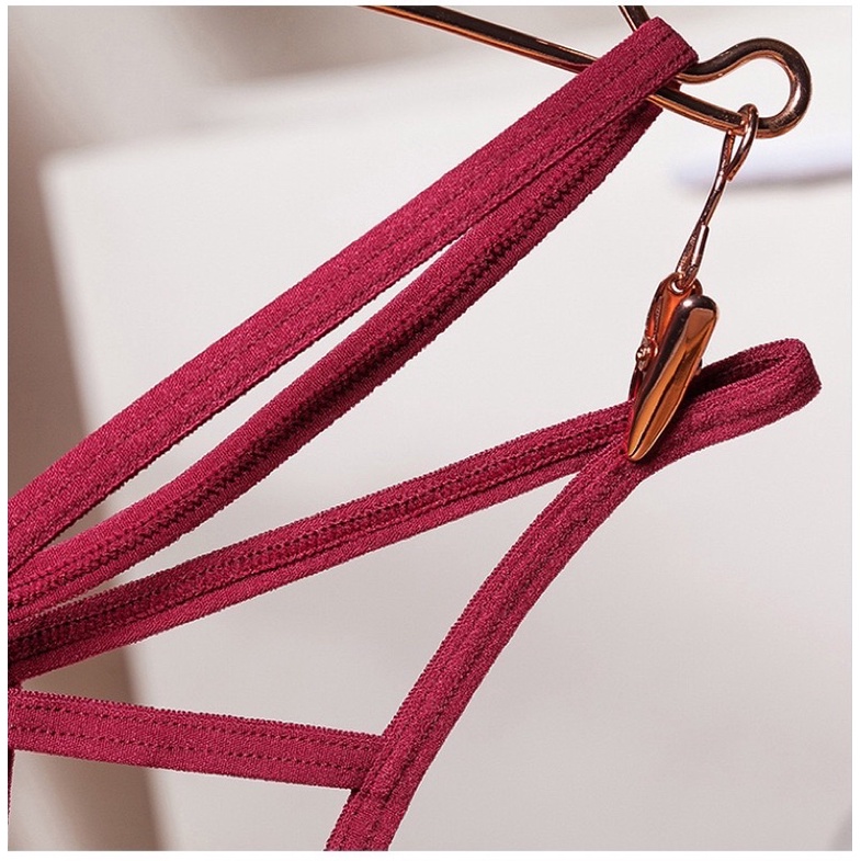 QL2252 - Quần Lót Phối Ren Đan Dây Chéo Nhiều Màu