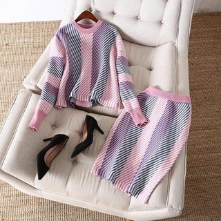 Set váy áo len quảng châu cao cấp lh02