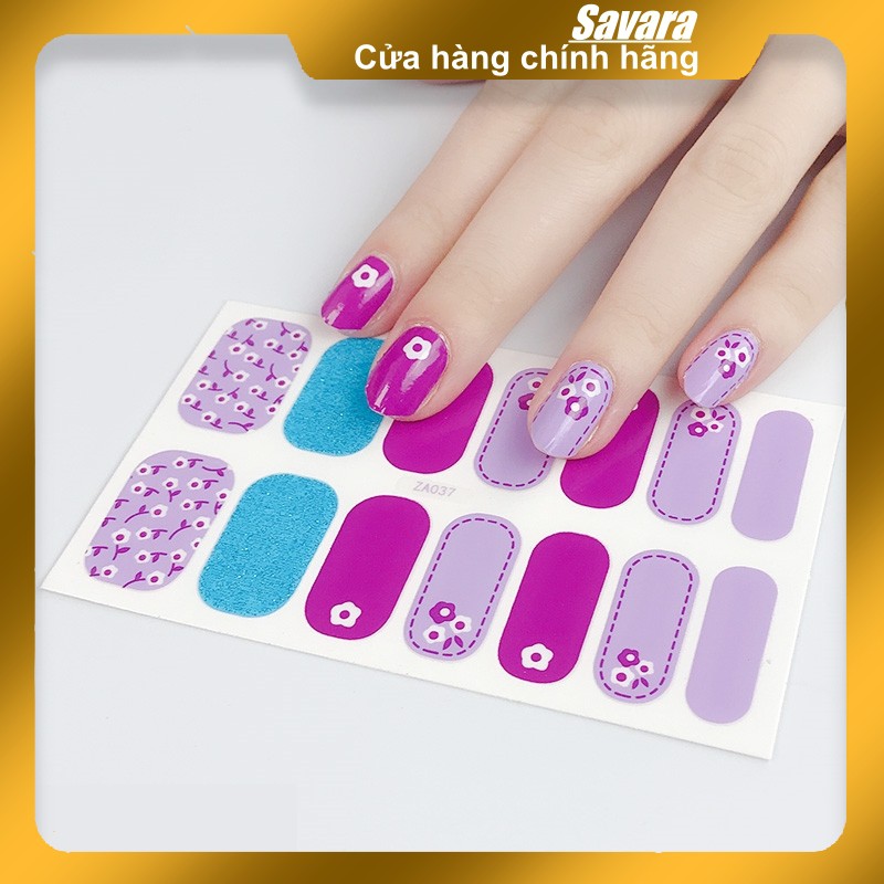 Hình dán móng 14 miếng Z/A037