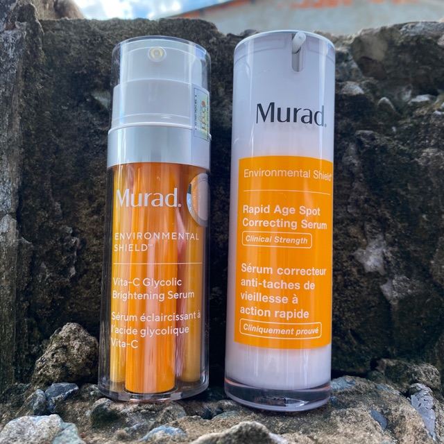 [Fullsize Date mới] Serum trắng da mờ thâm mụn Vita-C Glycolic Brightening và Rapid Age Spot Correcting