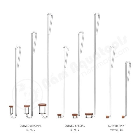 Sủi NEO SPECAL CURVED | Sủi CO2 NEO siêu mịn với cần dài &amp; uốn cong sẵn
