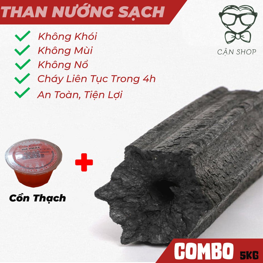 5KG Than nướng không khói HÀNG LOẠI 1 SIÊU RẺ, SIÊU SẠCH