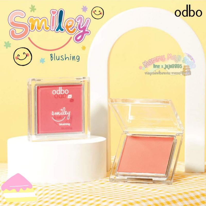 Má hồng Odbo Smiley Thái Lan 3.5g