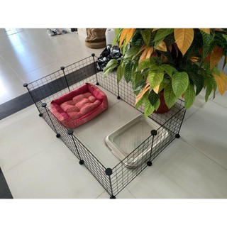 CHUỒNG QUÂY LƯỚI SẮT PHUN SƠN TĨNH ĐIỆN DÀNH CHO CHÓ MÈO
