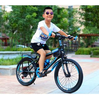 [siêu rẻ] XE ĐẠP TRẺ EM DÁNG THỂ THAO 20/22/24 INH CHO BÉ 7 ĐẾN 15 TUỔI - TẶNG KÈM GIỎ XE VÀ GÁCBAGA